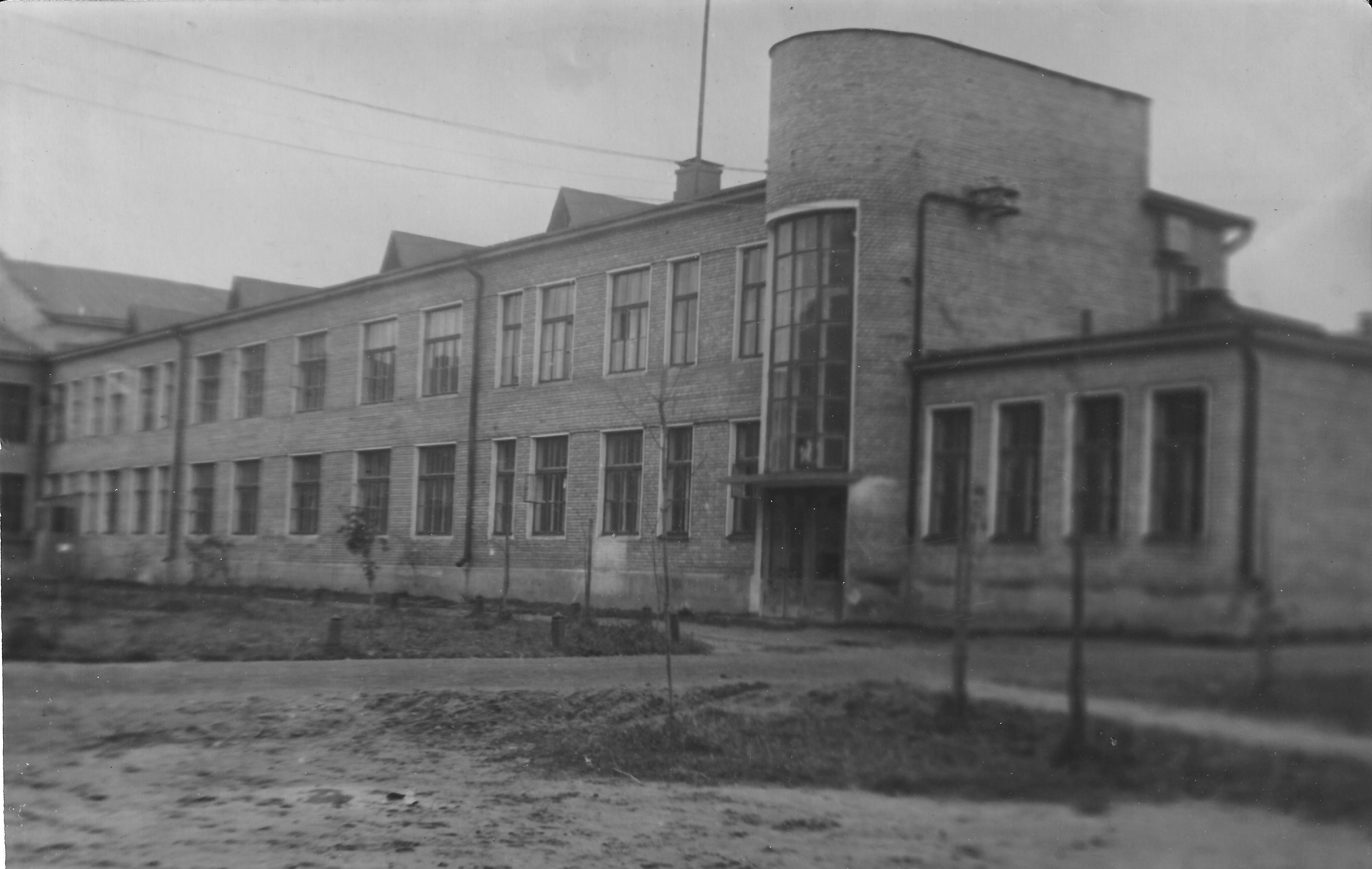   Uno degli edifici dell'Istituto del Soccorso Rosso Internazionale ad Ivanovo, URSS